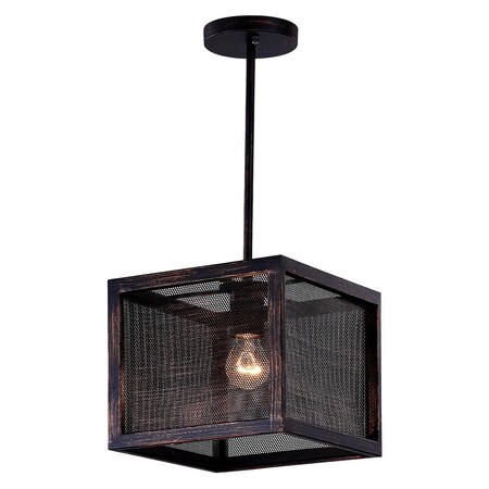 Cwi Lighting One Light Pendant With Antique Copper Finish 9976P10-1-107